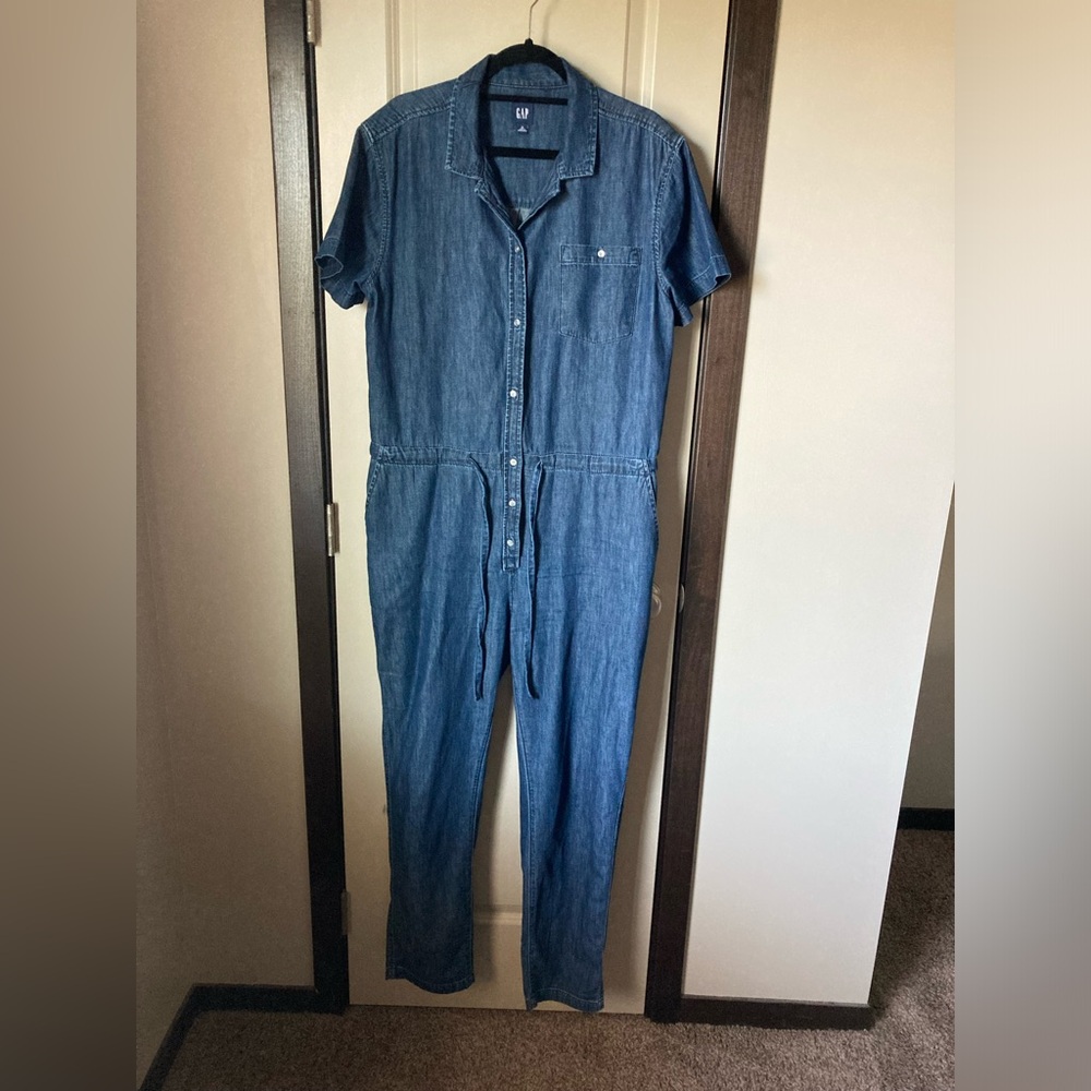 Denim jumpsuit